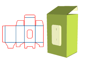 上盖插口底部自锁底管式盒,彩盒,卡纸瓦楞纸坑纸盒,包装结构设计,包装盒结构,包装设计,化妆品包装,化妆品包装设计,电子产品,自扣底盒